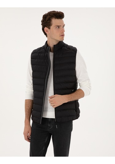 Pierre Cardin Erkek Siyah Mont Yelek 50310142-vr046 Siyah