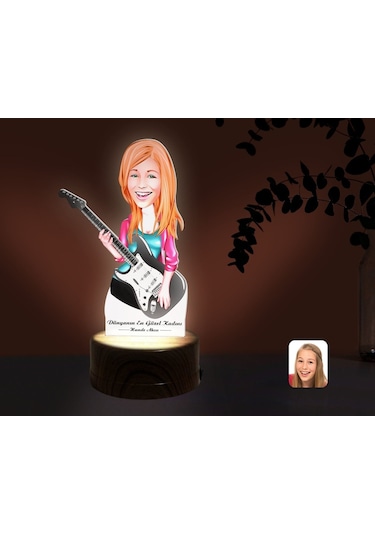 Kişiye Özel Dünyanın En Güzel Kadını Karikatürlü Dekoratif 3D Bib(481493164) Çok Renkli