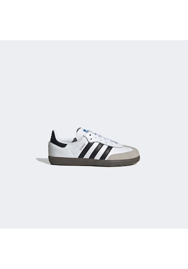 Adidas Originals Samba Og Çocuk Beyaz Spor Ayakkabı Düz Ie3677 Beyaz