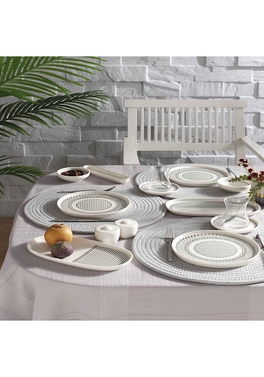 Pierre Cardin Timeless 28 Parça Kahvaltı Takımı Füme