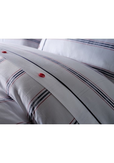 Marine Nevresim Takımı Meridian Çift King Size - Beyaz