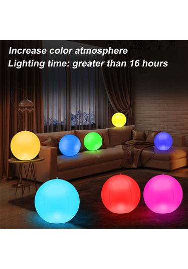 Yifomall Güneş Enerjili Ip68 Su Geçirmez Led Top Işığı - Havuz Ve Bahçe İçin 16 Renk + 4 Efekt, Uzaktan Kumanda Ve Zamanlama, 34cm 2'li Paket