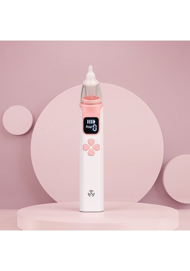 Uıowoo Bebek Burun Aspiratörü Elektrik Ve Şarj Edebilir Nazal Temizleme Cihaz Yenidoğan Ve Bebekler Pembe