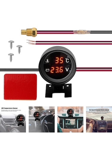 Suntek Araba Kamyon Göstergesi 14mm-su-sıcaklığı-tapası