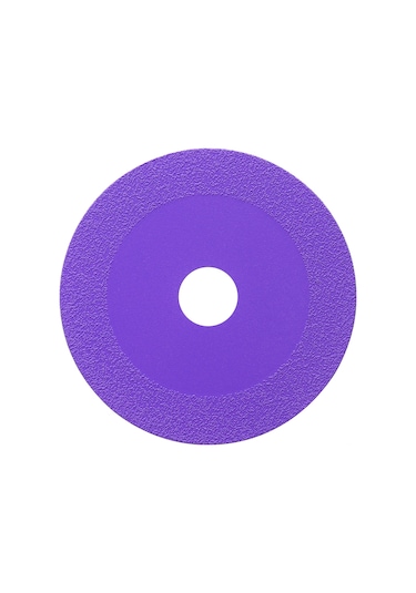 Aubyhe 100mm Elmas Kesici Diski - Cam, Seramik, Şişe Kesim Ve Taşlama İçin - 100 Tip Açımlı Taşlama Makinesi Uyumlu - Mor