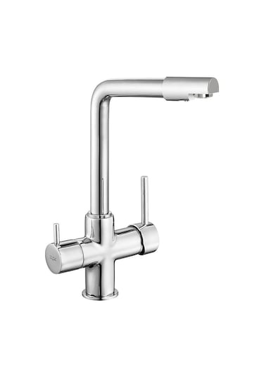 Eca Dual Flow 102118361 Çift Akışlı Arıtmalı Mutfak Bataryası Krom
