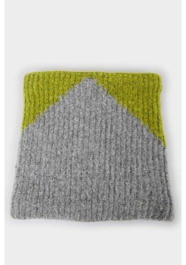 Defacto Kadın Triko Boyunluk F3448ax25wngr2 Gri-gr2