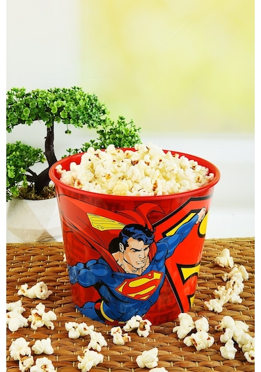 Süperman Mısır & Popcorn Kutusu Çok Renkli