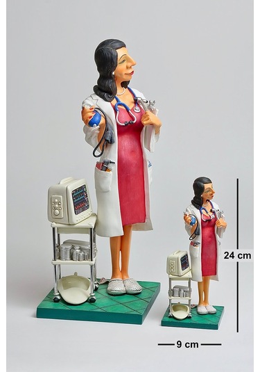 Forchino Koleksiyonu Kadın Doktor Biblo