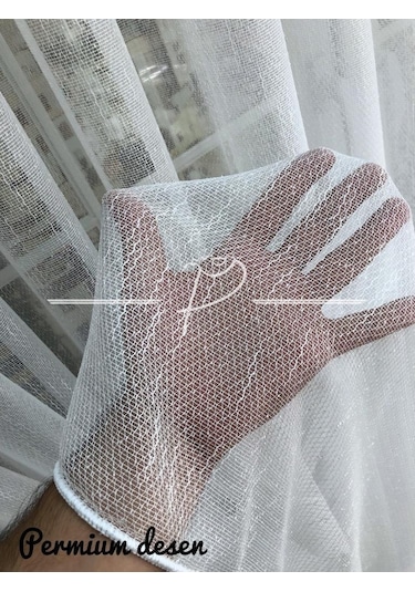 Tül Perde Kampanyalı 2 Desen Sınırlı Stok Ekru