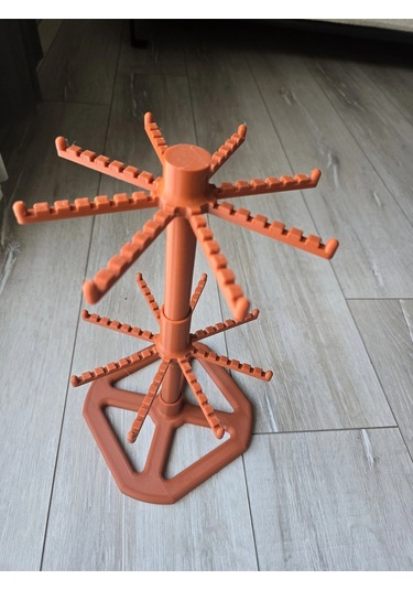Anahtarlık Standı Renkli 2 Katlı Dönen/organizer Düzenleyici
