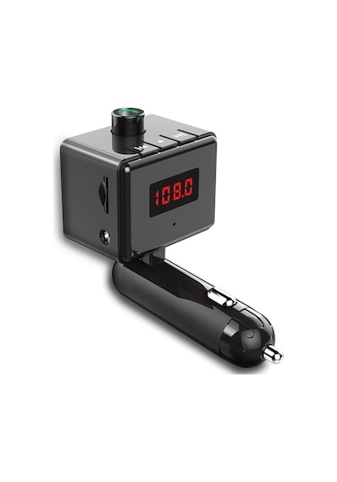 Sones Bs6 Kablosuz Araç Bluetooth Aux Arayüzü Mp3 Çalar Döner Usb Bağlantı Noktası Şarj Cihazı