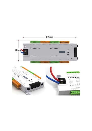 Moveevo 32 Kanal Otomatik Merdiven Aydınlatma Led Hareket Sensörlü Esnek Led Şerit Seti 12v-24v Uyumlu Diğer