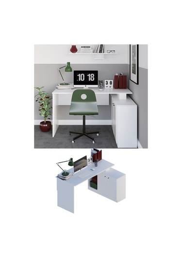 Decormet Başak Çalışma Masası Beyaz Diğer