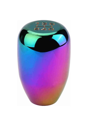 Reedark Metal Vites Topu 5 Vitesli, Renkli, 3 Adaptörlü 8mm,10mm,12mm , Smooth Dokunmatik, Dayanıklı, Manuel Arabalara Evrensel Uyumlu Renkli