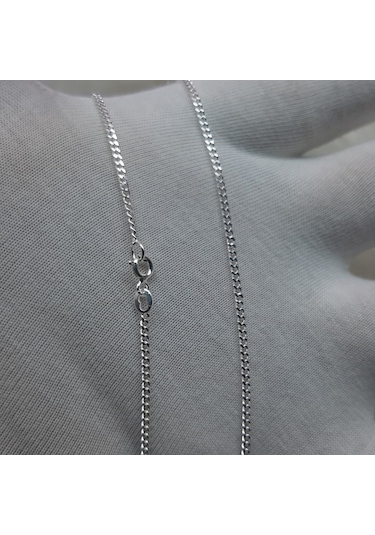 Gümüş Erkek Zincir Kolye (475131820)