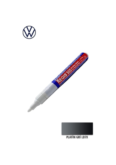 Oto Tam Örtücü Rötüş Kalemleri Volkswagen Ld7x Platin Gri Çizik Giderici Oto R.k-11975