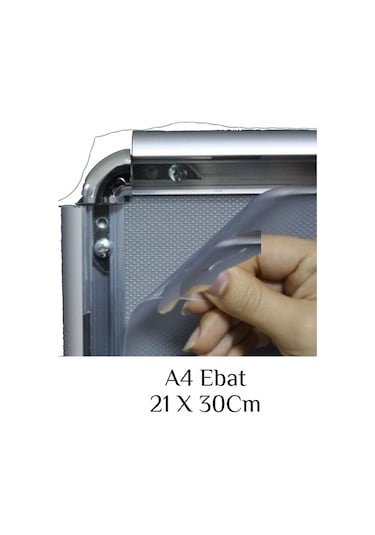 Gen-of A4 Alüminyum Rondo Çerçeve 21x30