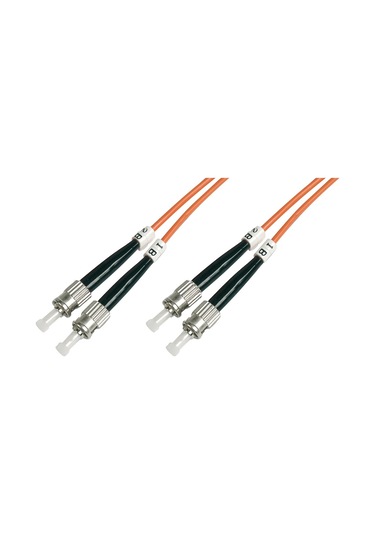 Beek St-st Fiber Optik Patch Kablo, Multimode Om 1 62.5/125 Duplex, 3.0mm, Lszh, 1 Metre-18781
