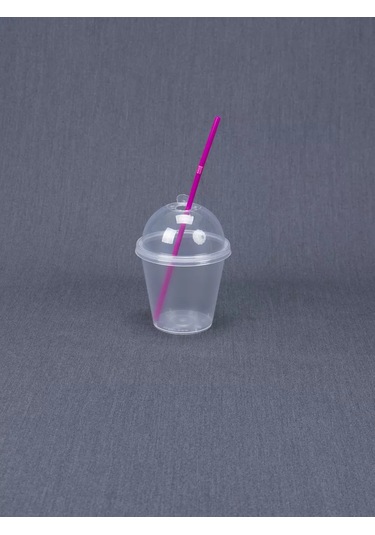 Softhomeplast Bubble Cup 300 Ml 20'li Şişeli Gonta Kapaklı Parlak Kupa 232455712 Beyaz