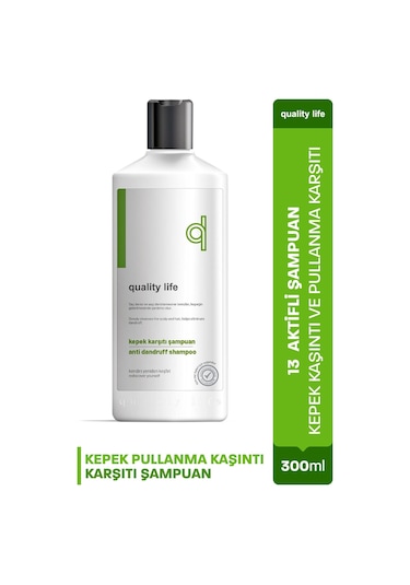Ql Defne Yaprağı Özlü Kepek Karşıtı Şampuan 300 ML
