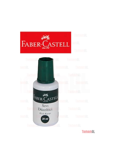 Faber Castell Fırçalı Sıvı Düzeltici Daksil daktil 2 Adet