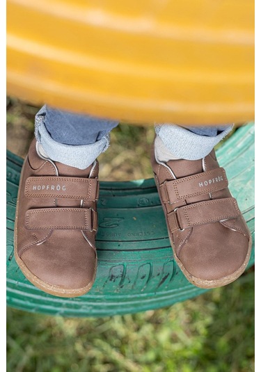 Hopfrög Kids Smart Walker Junior Barefoot Çocuk Ayakkabı - Süper Mat Bej