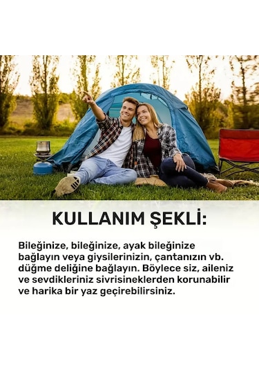 Sivrisinek Kovucu Bileklik