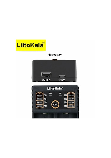 Conventions1 Liitokala Lii-202 18650 Şarj Cihazı