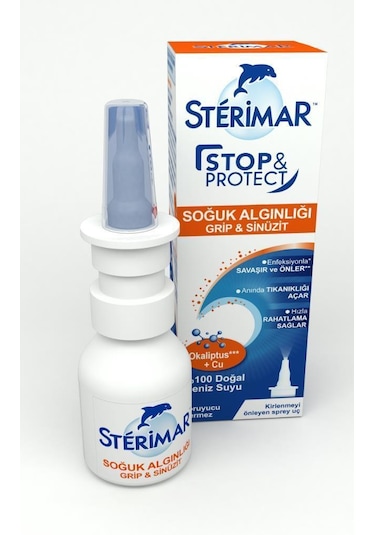 Sterimar Stop & Protect Soğuk Algınlığı Burun Sprey 20 ML