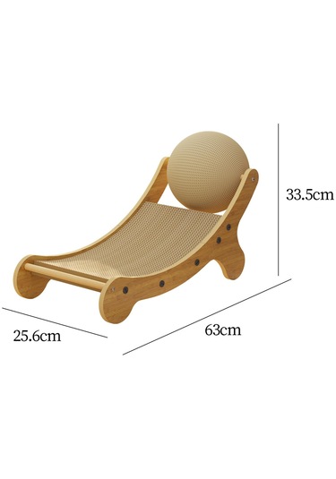 Homyl Pet Kediler Scratcher Kedi Tırmalama Topu Oyuncak Taşlama