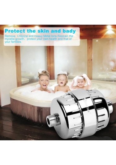 Sones Wheelton Wht-303 Ev Banyo Su Arıtma Cihazı Banyo Duş Filtresi