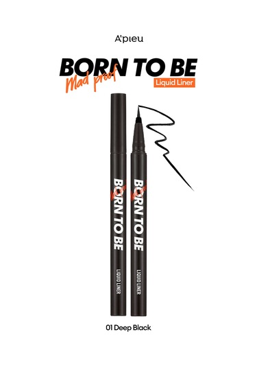 Missha Born To Be Madproof Liquid Liner 01 Deep Black