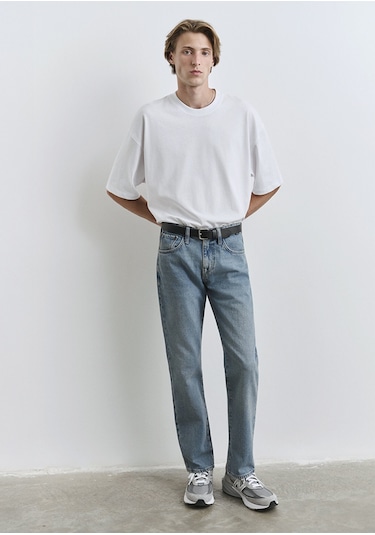 Mavi - Lisbon Street Puslu Açık Mavi Jean Pantolon 0010039-90630 Açık Mavi