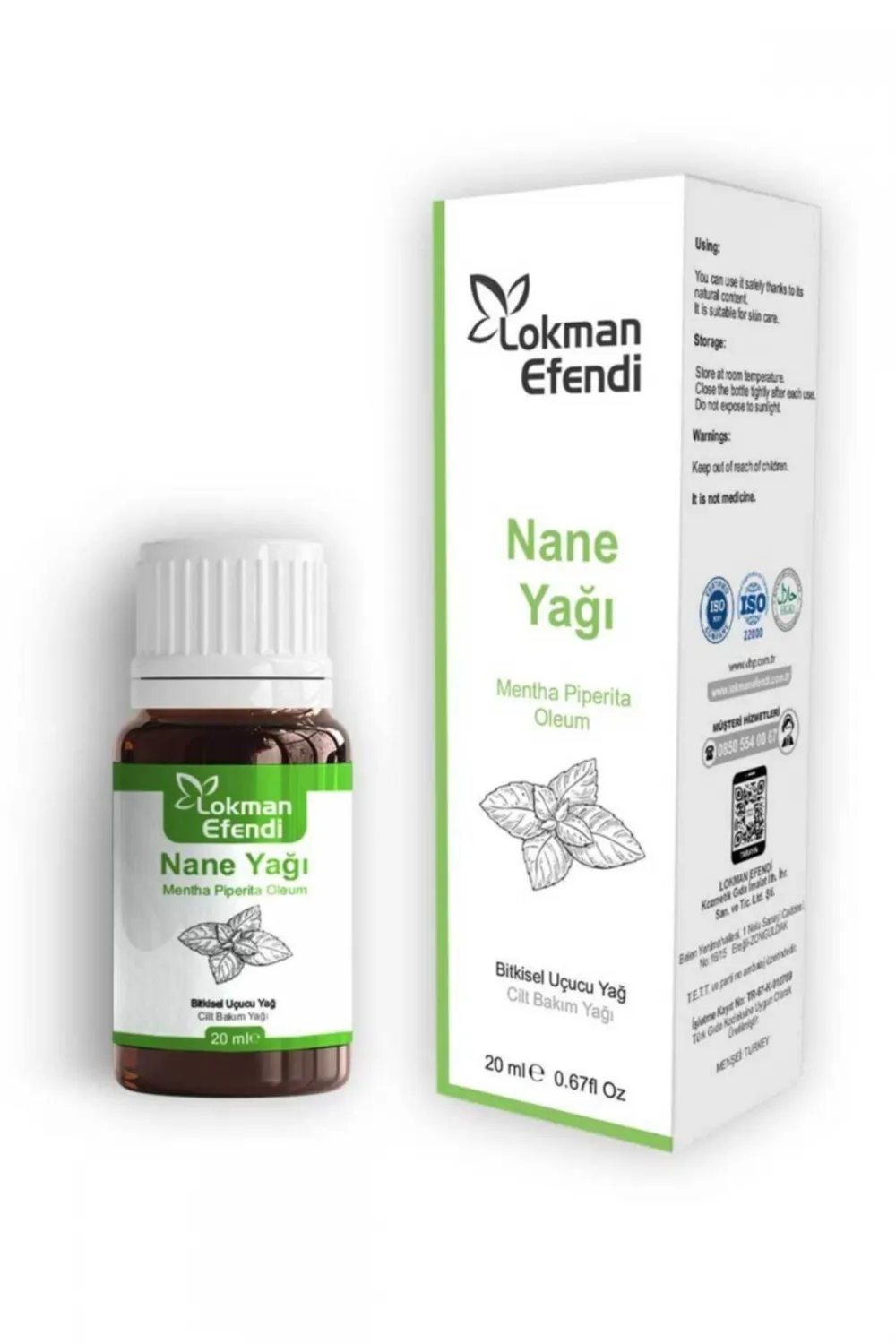 Lokman Efendi Nane Yağı 20 Ml 20 ML
