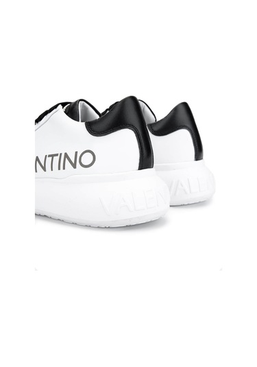 Mario Valentino Unisex Hakiki Deri Beyaz/siyah Sneakers & Spor Ayakkabı 1040 95b2302-y Ayk Y25 Whıte/black Beyaz  - Siyah