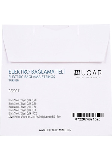 Ugar Uzun Sap Elektro Bağlama Teli 0.20