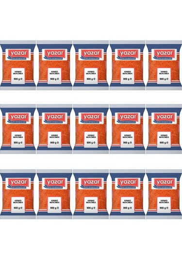 Yazar Kırmızı Mercimek 15 x 900 G