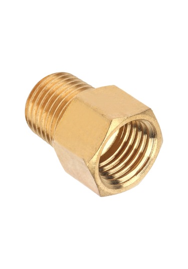 Fosenze Bakır Sanayi Tipi Adaptör: 1/4" Bspt Erkek Dış Vida - 1/4" Npt Dişi İç Vida, Su-gaz-yakıt Taşıma, Dayanıklı Ve Korozyona Dayanıklı