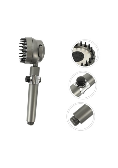 Qianfan Plastik Banyo Duş Başlığı Plastik Duş Başlığı Krom