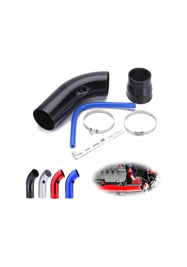 Pazly 76mm Evrensel Soğuk Hava Emme Kiti - Motor Gücü Artırır, Yakıt Tasarrufu, Kolay Montaj