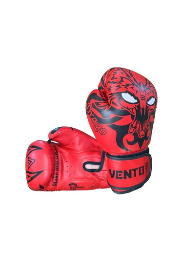 Vento Drago Boks Ve Kick-boks Eldiveni Kırmızı Kırmızı