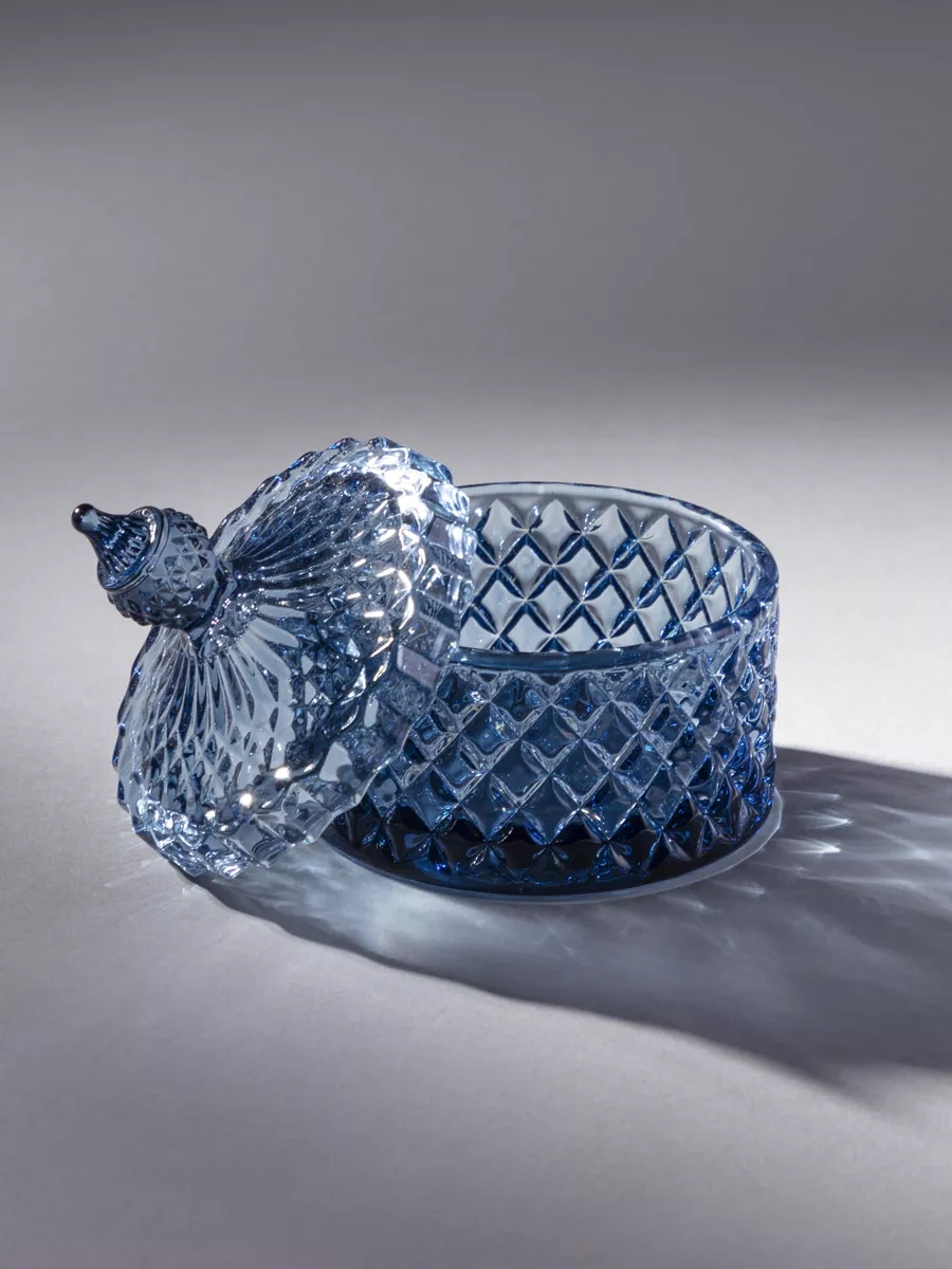 Lefard Dıamant Kapaklı Cam Şekerlik 150 Ml 178969495