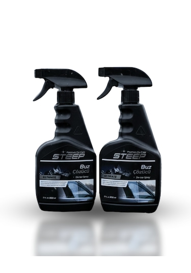 Steep Ultimate Cam Buz Çözücü Ve Buzlanma Önleyici 500 Ml 2 Adet Diğer