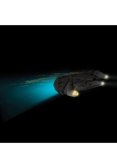 3d Light Fx Star Wars Millennium Falcon Duvar Lambası Çok Renkli