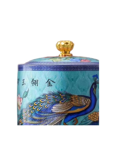 Suntek Çay Saklama Kabı Şeker Kahve Gevşek Çay Açık Mavi