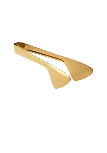 Jumbo Steel Titanyum Gold Pasta Maşası