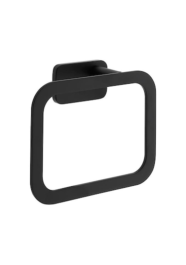 VitrA Base 600 Halka Havluluk Mat Siyah A4413236 Siyah