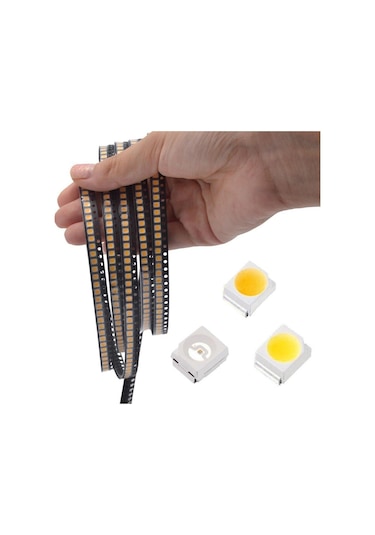 1000 Adet Beyaz Kırmızı Yeşil Mavi Sarı Pembe Uv Güç Üst 3528 1210 Smd Smt Cips Dıy Led Diyot Işık Dekorasyonu Lamba Süper Parlak Pembe