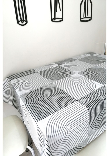 Altı Astarlı Muşamba Masa Örtüsü -kare Yuvarlak Dikdörtgen Syh